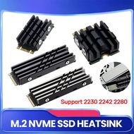 M.2 Solid Disk Drive Radiator M.2 Nvme 2230/2280/2242 Ssd Heatsink Ssd Heat Dissipation Pad Aluminum