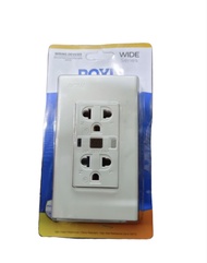 GFCI Duplex Outlet GFCI Outlet 2 Gang with Ground ( Royu) 20A RCCB Outlet