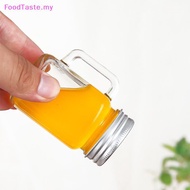 FoodTaste   1Pc 40ml Mini Jam Honey Jar Portable Leakproof Coffee Milk Juice Bottle With Lid Home Pa