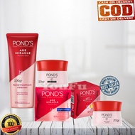 Ponds Age Miracle Day Cream 20g Night Cream 10g & Facial Treatment 100g Paket Penghilang Flek Hitam