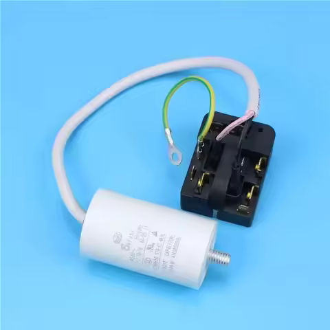 6sp9015 +5UF capacitor PTC NEW For Haier refrigerator capacitor starter