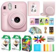 Fujifilm Instax Mini 12 Instant Film Camera, Fuji Instax Mini Film (20 Sheets), Fuji Rainbow Instant