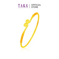 TAKA Jewellery 916 Gold Monkey King Crown Bangle