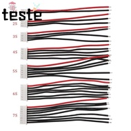 RC Lipo Battery Balancer Charger Plug, 10CM 1S 2S 3S 4S 5S 6S 7S Wire Connector, Silicone Aircraft M