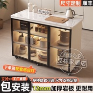 Table Storage Counter Side Cabinet Operation Table Rock Cabinet Kitchen Multi-Layer Multi-Function M