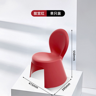 加厚兒童塑膠靠背凳 加厚防滑寶寶凳 兒童椅子