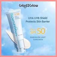 glad2glow light sunscreen SPF50 PA++++/40gram