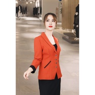 Plum red vest, 2 layers, short sleeves, 4 buttons, 2 diagonal pockets AVL03DM