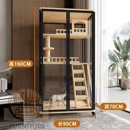 全景玻璃貓別墅貓窩 貓籠貓屋豪華大空間Cat Villa