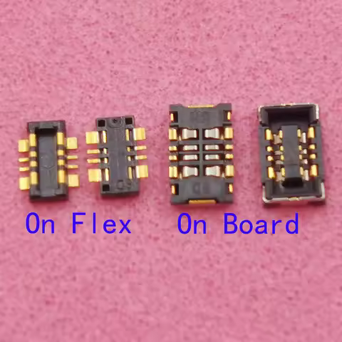 2-10Pcs Inner Battery FPC Connector Holder Flex Cable Plug For Samsung Galaxy A52 A526 A72 A725 A726