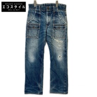 Fullcount 1246 藍色破洞牛仔布褲，31 碼 [二手]