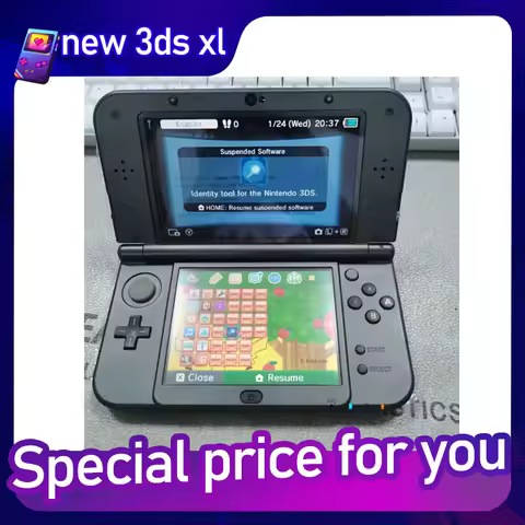Handheld Retro 3Ds Game Console Touch Screen LCD Monitor Cross Keyboard System Console For 3DS 3DSLL