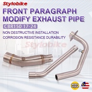 CBR150 CBR 150 CBR150R Honda Exhaust Full System Exhaust Piping Manifold Ekzos Muffler Stainless Ste