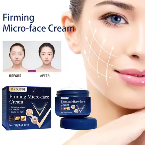 30g V-Shape Slimming Cream Removal Double Chin Firming Face-lift Slimming Masseter Muscle Face Fat B