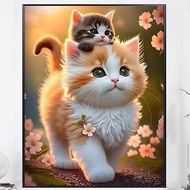 Cute Cat Diamond Painting Full Diamond Handmade Homemade Dot Diamond Painting Material Package 2026 