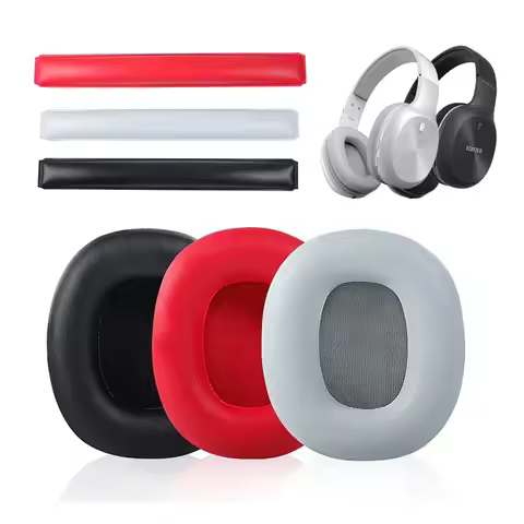 For Edifier W800BT W808BT K800 K830 K815P K841P G1 G20 Headphone Head Beam Cushion Leather Ear Pads 