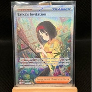 Pokemon Sv151 Erika Invitation SIR