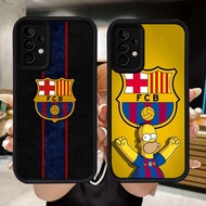 Q102 FC-Barcelona soft Casing for Samsung A34 A55 A54 A36 A15 A35 S25 Ultra A16 A24 A05S A25 A56 A04