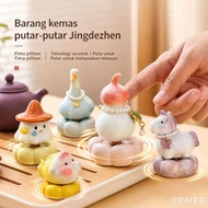 360 Degree Rotating Ceramic Decoration Ornaments-Car and Desk Decorations, Good Luck and Wealth Symb