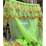 Sari india mosquito net, 1 door, large size, fits bed no. 1, approximately 180 x 200