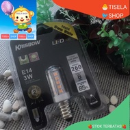 Krisbow led bulb E14 3w 3000k - Warm White / bulb led corn krisbow