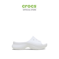 CROCS รองเท้าแตะผู้หญิง BAE SLIDE รุ่น 211108-100 - WHITE