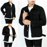 GRAFFITY JAKET JEANS PRIA JAKET HITAM JAKET HITAM PEKAT JAKET JEANS HITAM PEKAT JAKET JEANS HITAM PR