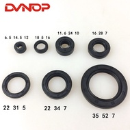 Motorcycle engine oil seal CA250 QJ250-3 DD250 Engine seal rubber ring CA 250 DD 250 engine oil seal