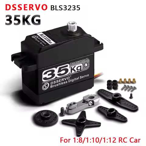 1X BLS3235 Update Servo 25KG 35KG 45KG Full Metal Gear Digital Servo Baja Servo Waterproof Servo for