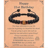 IKIATY 10-21 Years Old Boy Birthday Gifts, Beaded Bracelets Gifts for Son Grandson Nephew Brother Fr