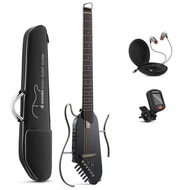 Donner HUSH-I / HUSH-I PRO กีตาร์โปร่งไฟฟ้า Silent Guitar แถมฟรีกระเป๋า หูฟัง เครื่องตั้งสาย Music A