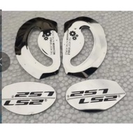 Ls2 Ff399 Helmet Metal Decorative Piece,helmet Top Cover Helmet Accessories