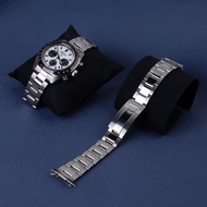 For SEIKO PROSPEX Series Panda Watchband strap Sun Men's Watch SSC813P1 15 17P1 Jubilee strap 20MM