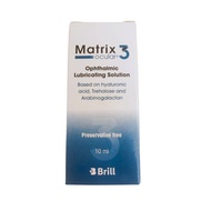 Matrix Ocular 3 Eye Drop 10mL (Exp: March 2028) For Dry Eyes Refresh Optive Systane