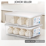 【NordicHome】Fridge Storage Container Freezer Organizer Fresh Keeping Food