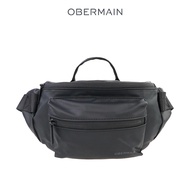 OBERMAIN Men's Waist Bag / Nylon / Black / OBY462N3