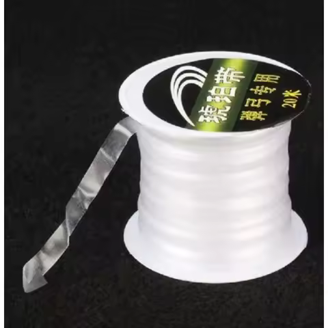 20M Amber Belt Slingshot Binding Tape Universal Elastic Strap For Flat Tubular Rubber Bands Catapult