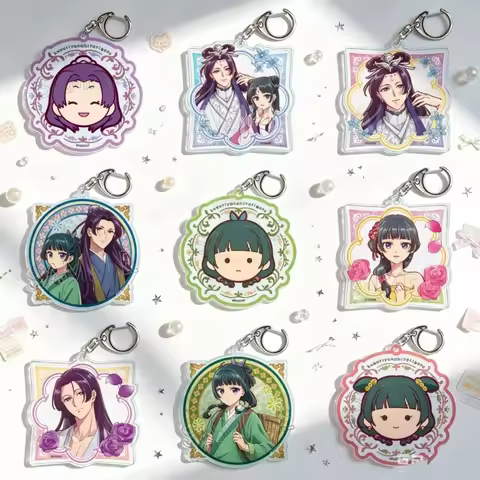 6cm The Apothecary Diaries Anime Acrylic Keychain Bag Pendant Maomao/Jinshi Bag Charm Friends Gift V