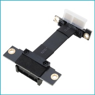 Utake PCIE X1 Riser Cable Dual 90 Degree Angle PCIe 3 0 X1 X1 Extension Cable 8Gb s
