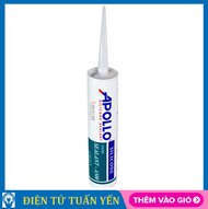 Keo silicon Apollo A500 chống thấm tốt bền bỉ (keo trong - keo trắng đục)