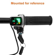 24V 36v 48v Speed Controller Accelerator Grip Key Switch Battery Indicator Electric e Bike Throttle Handle Lcd Display