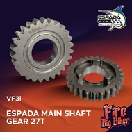 MAIN SHAFT GEAR 27T ESPADA SYM VF3I RAEDY STOCK sym185 vf3i symvf3 gear vf3 vf3i