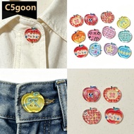 C5GOON 10Pcs Mixed Color Transparent Style Dopamine Buttons DIY Scrapbook Garment Sewing Baby Clothe