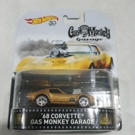 Hot wheels 68 Corvette gas monkey