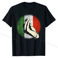 Italian Gift Shirt Italy T-Shirt T Shirt Fitted Men Tees Cool One Piece T Shirt Others