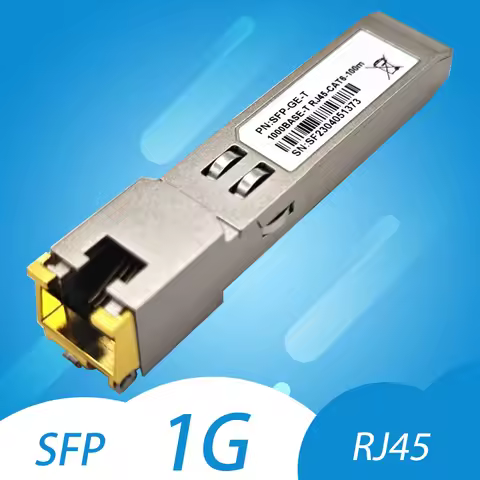 1.25G SFP to RJ45 Module, 1000Base-T Copper SFP Ethernet Transceiver for Cisco GLC-T/SFP-GE-T, Merak