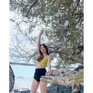 Polka dot bikini knit Swimsuit