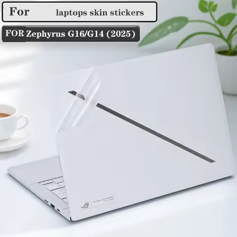 For ROG Zephyrus G16/G14 2025 laptop skin sticker GU605C/GA403W computer body protective film transp