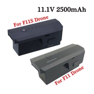 ▤▫11.1v Drone Battery For Sjrc F11s 4k/f11 4k Pro / F11s Pro Camera Drone Battery 11.1v 2500 Mah Lit