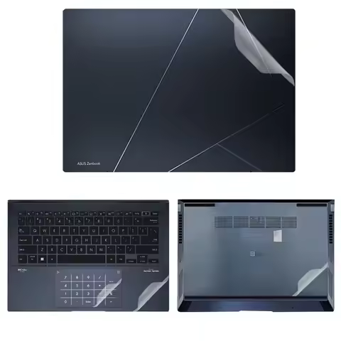 Leather Skin Laptop Stickers for ASUS Zenbook 14 OLED UX3402 UX3402Z 2022 UX3402V UX3404 UX3405 S 13